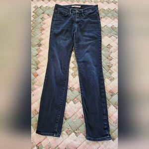 Athleta Dark Wash Sculptek Skinny Jeans Size 4